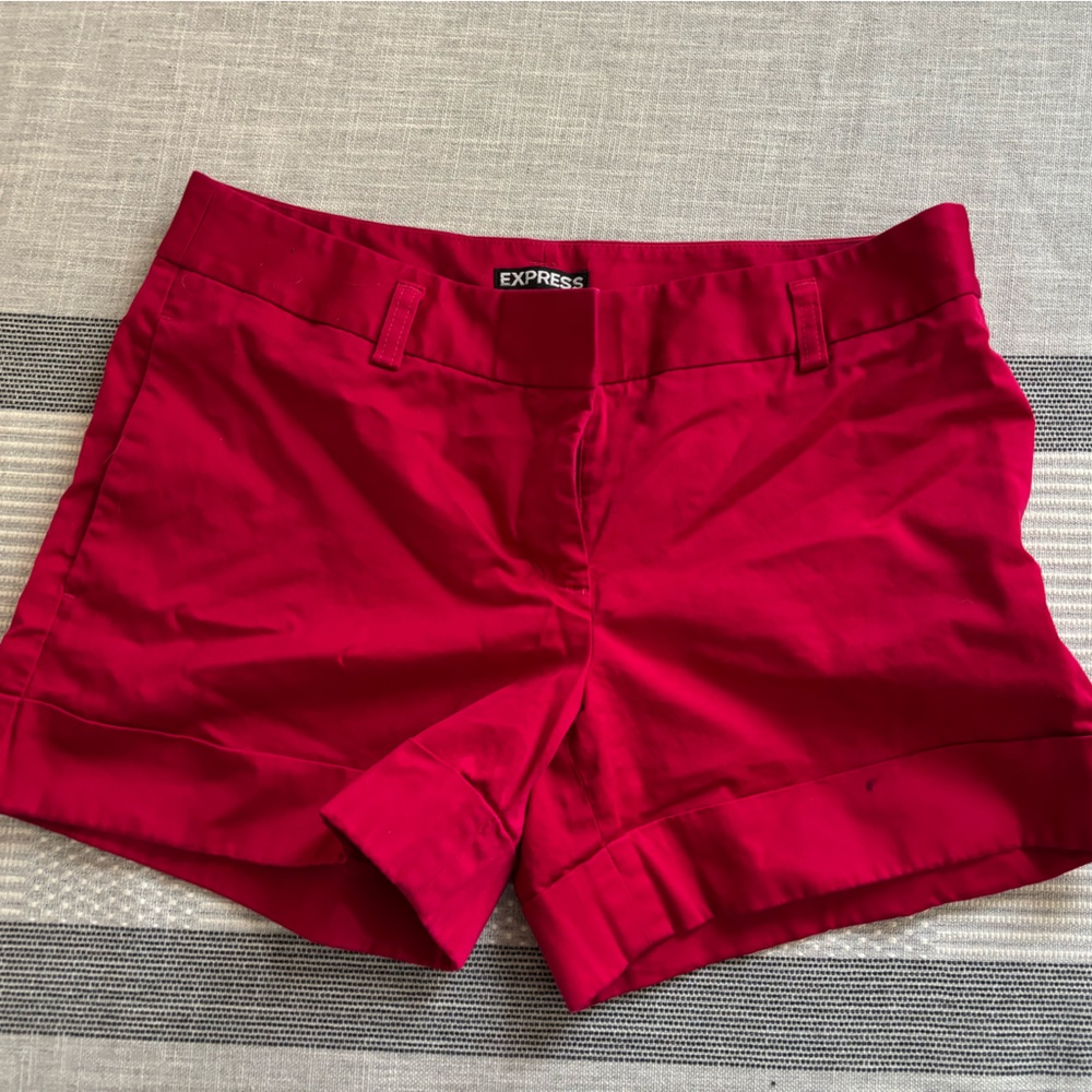 Hot pink express shorts